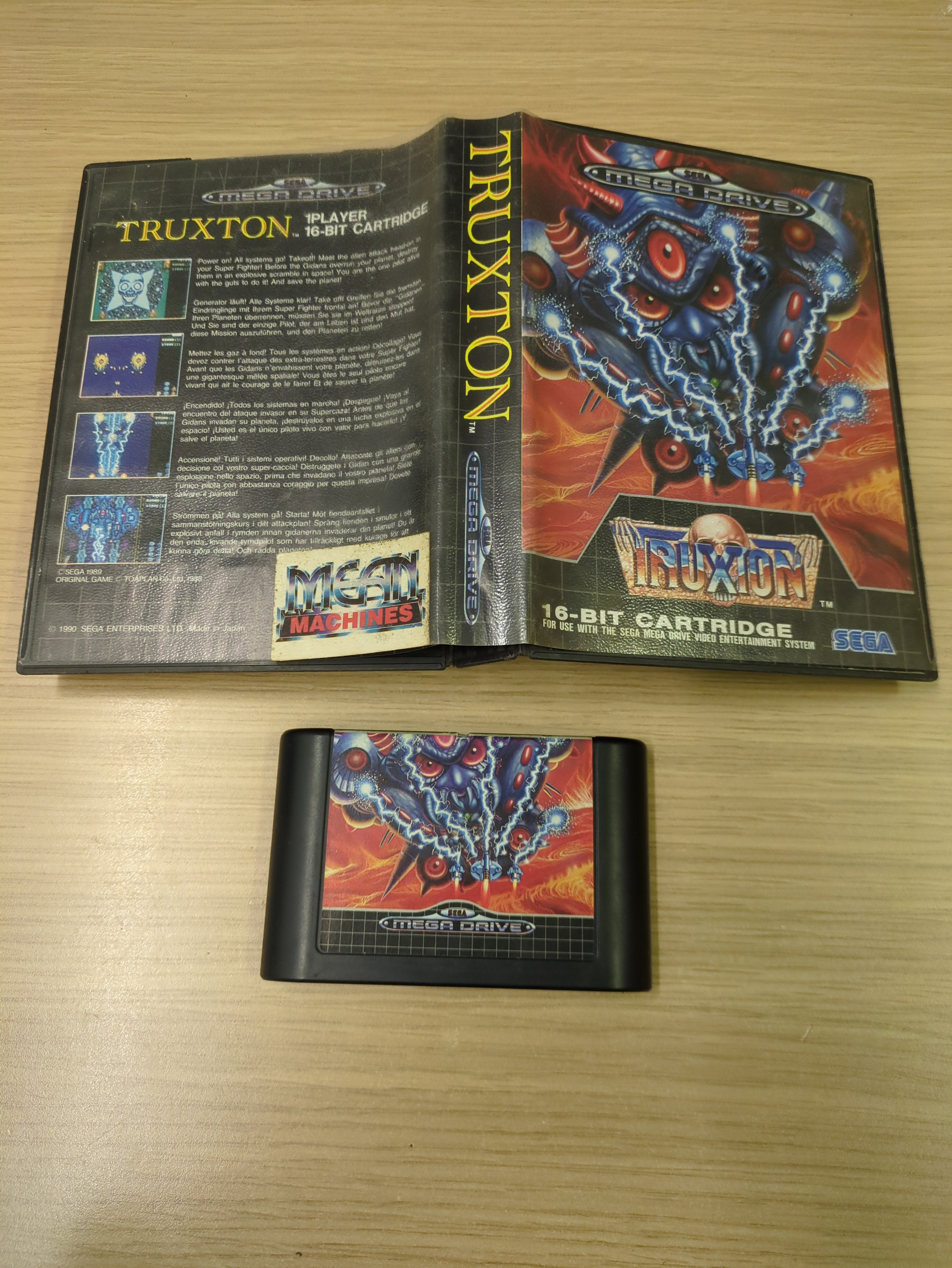 Truxton Sega Mega Drive game Truxton Sega Mega Drive game